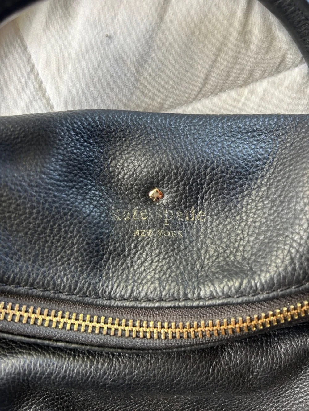 Kate Spade Leather Cobble Hill Leslie Satchel